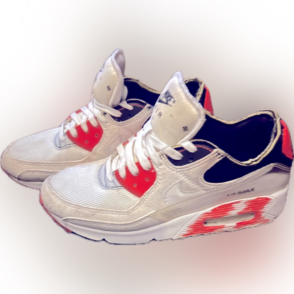 Air Max lll P.R.M. white, black, red